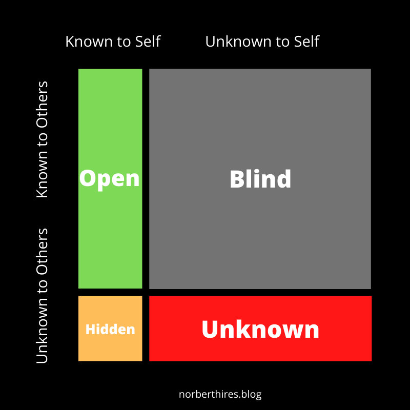 johari window open self