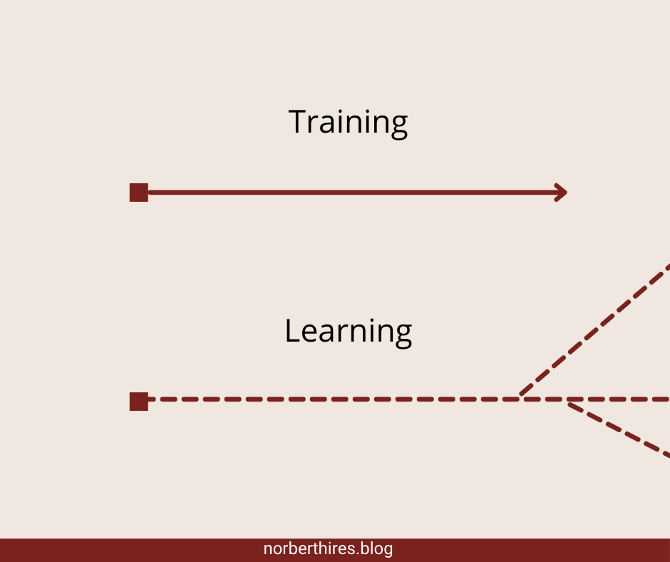 Training vs. Learning