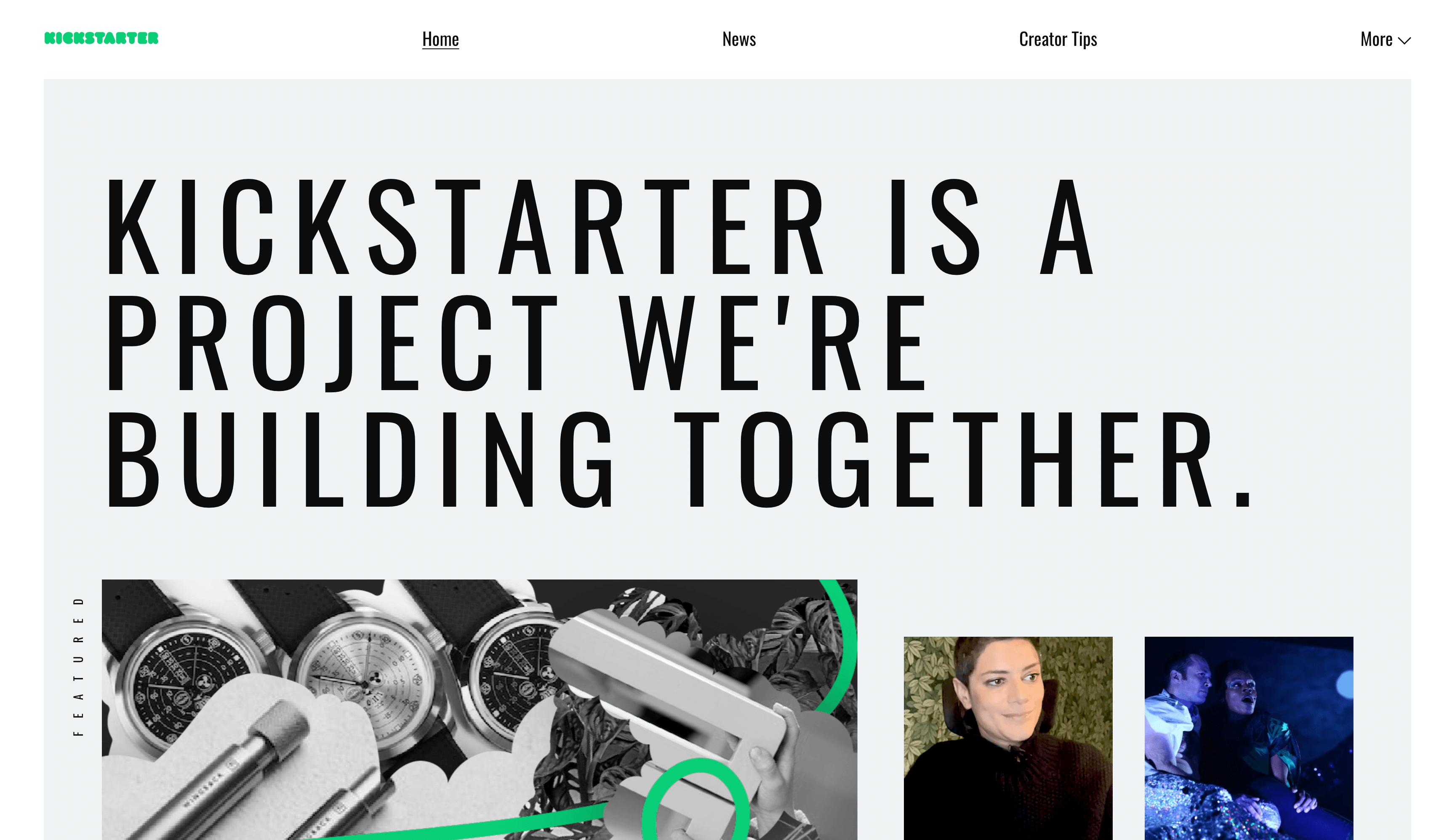 kickstarter ghost blog