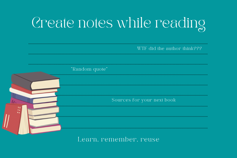 How to Take Notes from Books